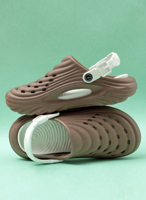 TOE CANDY Men Sandals(Brown , 6)