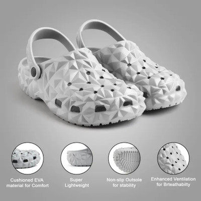 Auto Moxco Men Clogs(Grey , 7)