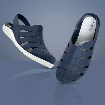 Khadim's Men Sandals(Navy , 10)