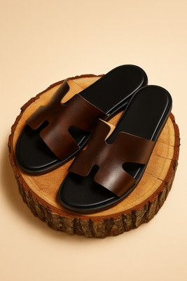 DELEFS Men Casual(Brown , 11)