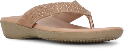 Bata Women Wedges(Pink , 3)