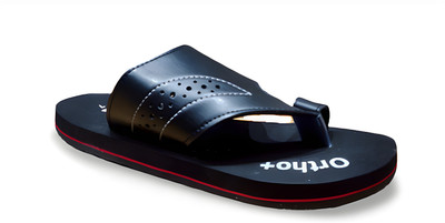 Blue Pop Men Flats(Black , 9)