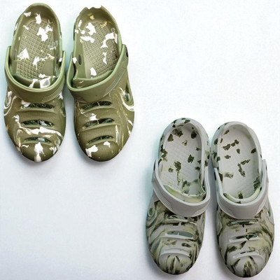 Monrav Men Clogs(Green, Multicolor , 8)