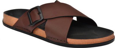 house of common Men Flats(Brown , 8)