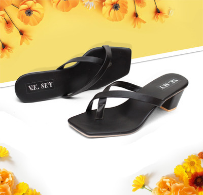 madam glorious Women Wedges(Black , 6)