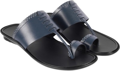 METRO Men Sandals(Blue , 7)