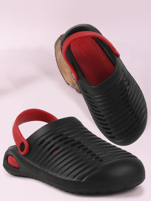 QRITE Men Clogs(Red , 6)