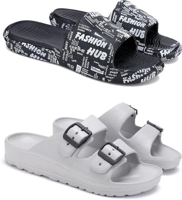 DRACKFOOT Men Slides(Multicolor , 7)