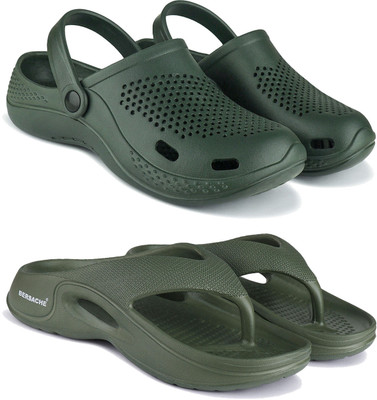 BERSACHE Men Flip Flops(Multicolor , 6)