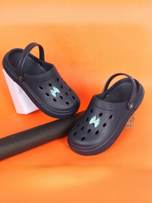 Aqualite Women Clogs(Navy, Blue , 7)