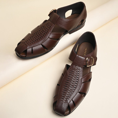REGAL Men Sandals(Brown , 7)