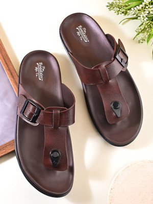 Roadster Men Sandals(Brown , 7)