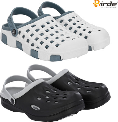 Birde Men Sandals(Grey, Black , 9)