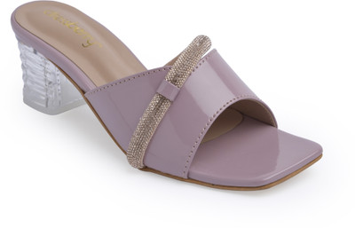 Dressberry Women Heels(Pink , 3)