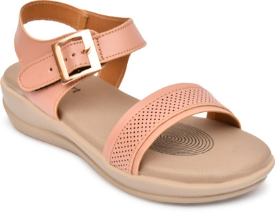 Popcart Women Flats(Pink , 6)