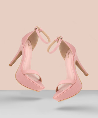 Inc.5 Women Heels(Orange , 5)