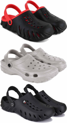 Pennen Men Clogs(Black , 6)