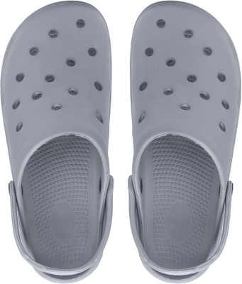 Cassiey Men Clogs(Grey , 9)