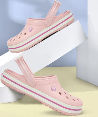 CROCS Women Clogs(Pink , 8)