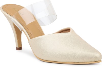 Inc.5 Women Heels(Gold , 7)