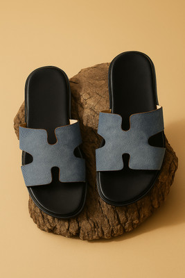 DELEFS Men Casual(Blue , 7)