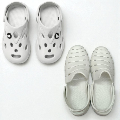 Monrav Men Clogs(Off White, White , 10)