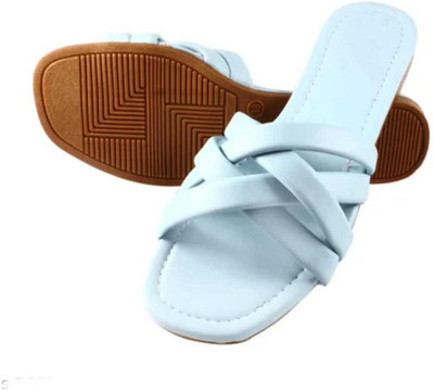 SBF Women Flats(Blue , 6)