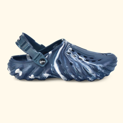 yoho Men Clogs(Navy , 6)