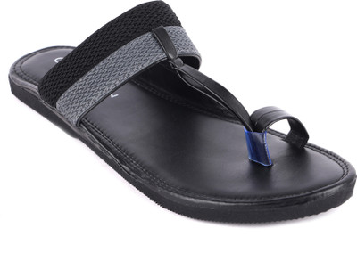 CANVI Men Sandals(Black , 10)