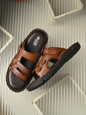 Bucik BCK10233 Lightweight Comfort Extra Soft Summer Trendy Premium Stylish Party Men Flats(Tan , 7)