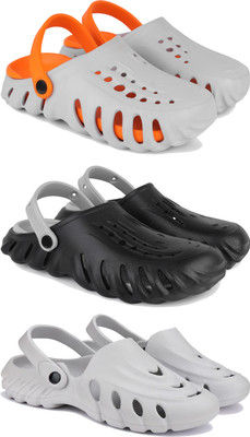 DRACKFOOT Men Clogs(Grey , 6)