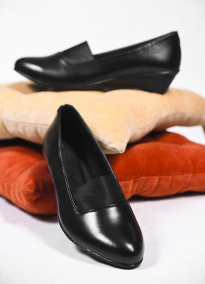 Hitway Women Bellies(Black , 5)