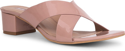 Bata Women Heels(Pink , 3)