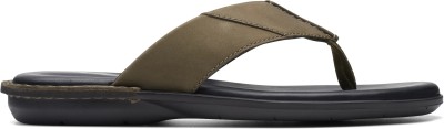 CLARKS Men Casual(Olive , 6)