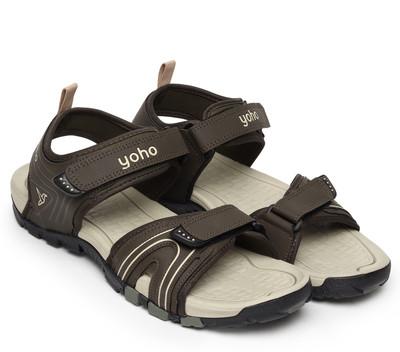 yoho Men Sandals(Olive , 6)