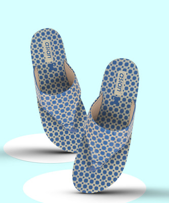 asian Women Flats(Blue , 4)