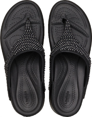 CROCS Boca Bling Women Casual(Black , 4 UK/India)