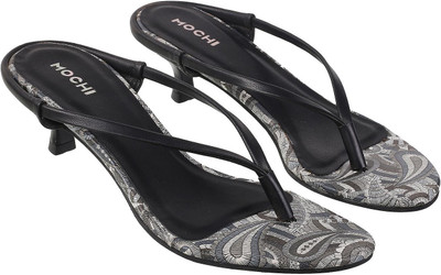 MOCHI Women Heels(Black , 8)