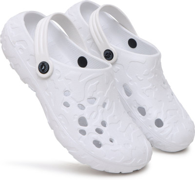 SHUAN Men Sandals(White , 8)