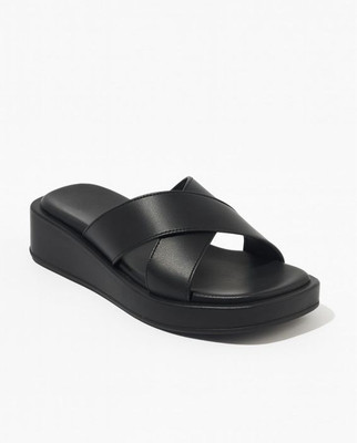 GG360 Women Wedges(Black , 4)