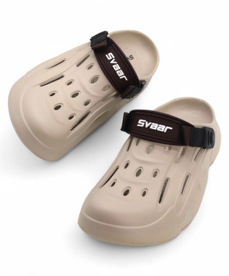 Svaar Men Clogs(Beige , 11)