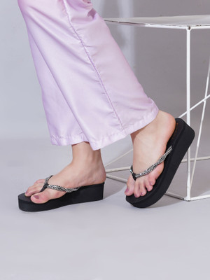 SHOETOPIA Women Heels(Black , 8)