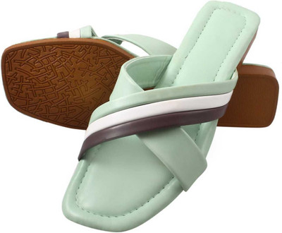 zadzed Women Flats(Green , 8)