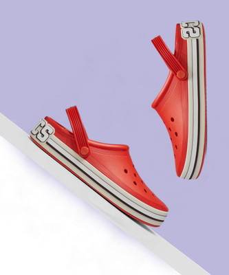 CROCS MODI Sport Women Clogs(Red , 4 UK/India)