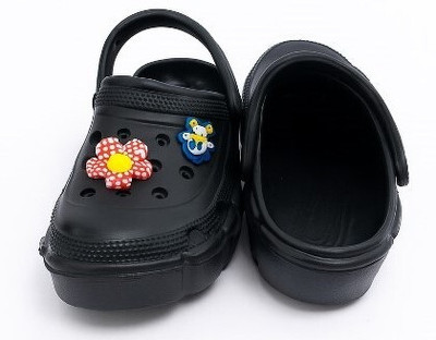 Jeshk Women Clogs(Black , 7)