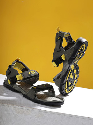 Sparx SS 502 Men Sandals(Olive , 10)