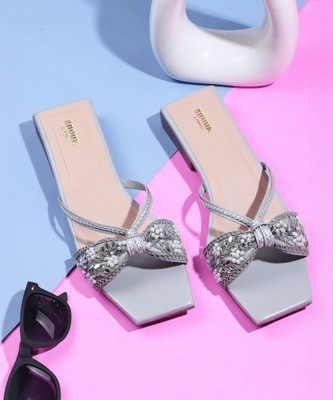 ANOUK Women Heels(Grey , 7)