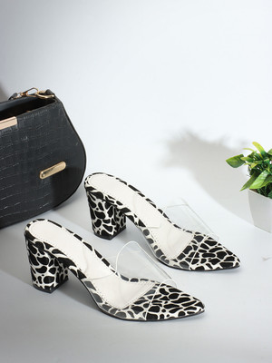 KILLER Women Heels(White , 5)