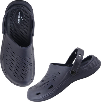 WELCOME Men Clogs(Navy , 9)