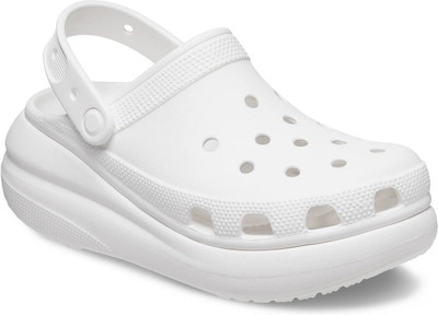 CROCS Men Clogs(White , 8)